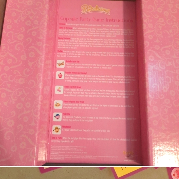 Pinkalicious Cupcake Party Board Game - Picture 3 of 7